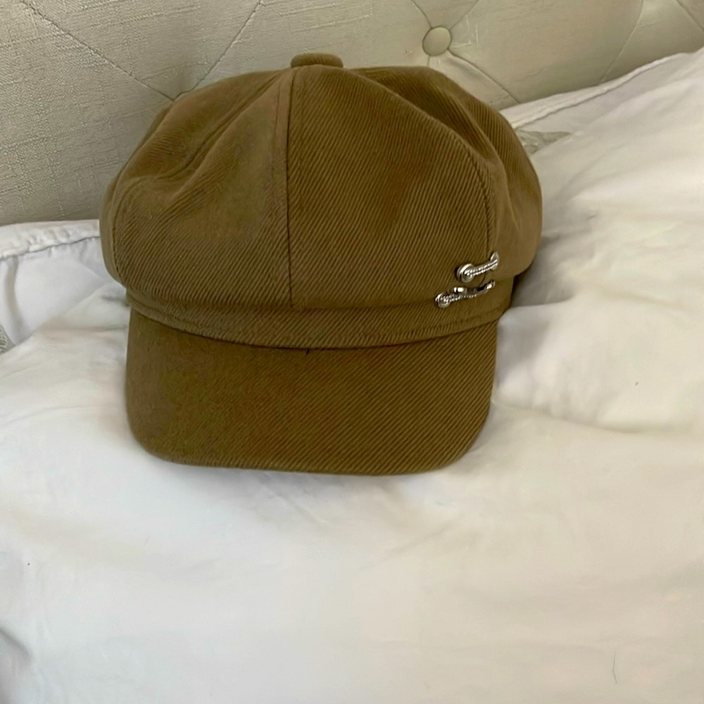 NWOT tan/brown Paperboy Hat